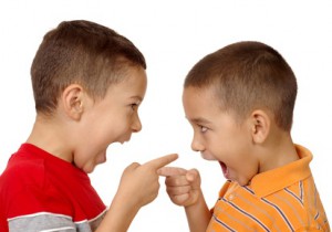 kids arguing 5 and 6 years old