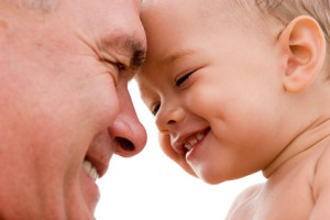 grandfather and grandchild